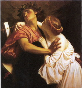 Орфей і Еврідіка (1864, автор: Фредерік Лейтон)