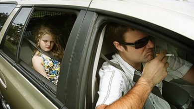 Авто, діти і цигарки