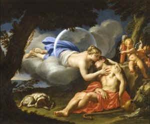 Франческо Тревізані (Копер, 1656 - Рим, 1746) Діана і Ендіміон