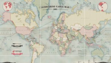 Submarine Cable Map - докладна карта підводних кабелів, на яких тримається весь Інтернет