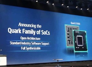 Intel представила нове сімейство процесорів - Quark.