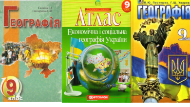 9 клас. Географія - Шкільне життя