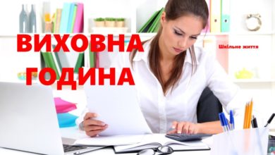 Виховна година-Шкільне життя