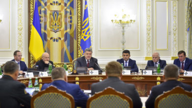 Порошенко -Шкільне життя