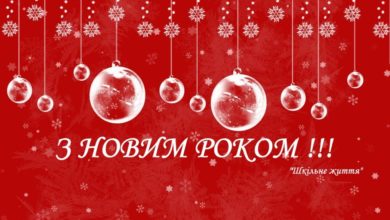 Новий рік-Шкільне життя