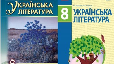 8 клас. Українська література-Шкільне життя