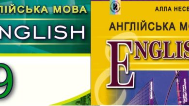 9 клас. Англійська мова-Шкільне життя