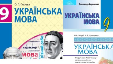 9 клас. Українська мова - Шкільне життя