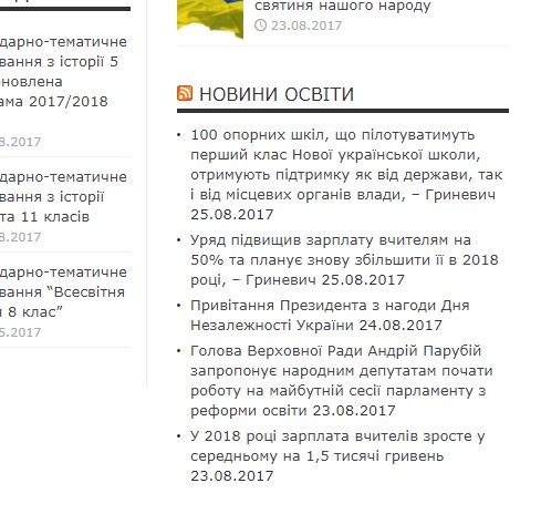 Шкільне життя