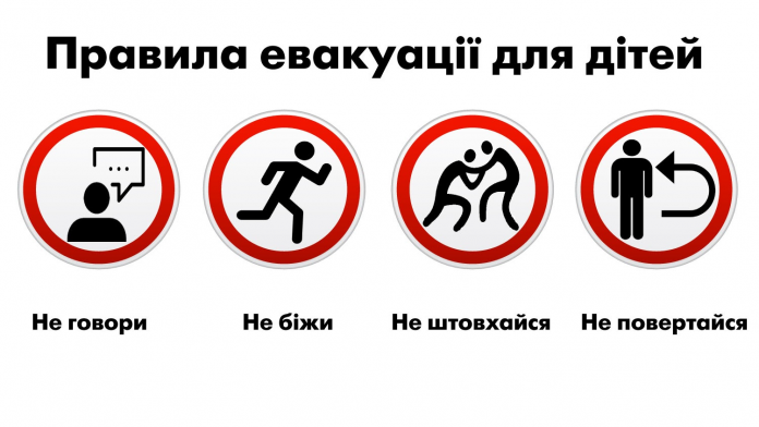 Правила евакуації-Шкільне життя