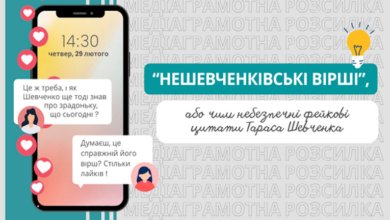 Фейкові вірші Шевченка-Шкільне життя