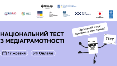 національний тест з медіаграмотності-Шкільне життя