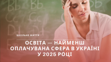 Освіта — найменш оплачувана сфера в Україні у 2025 році