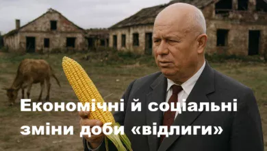 Економічні й соціальні зміни доби «відлиги»-Історія в школі