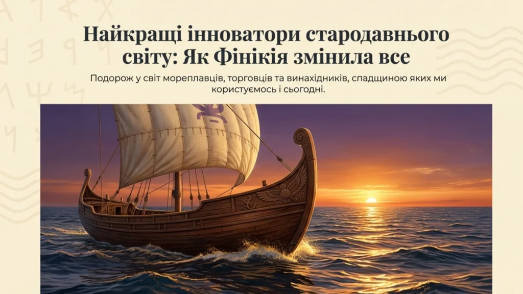 Фінікія-Історія в школі