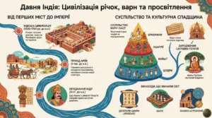 Інфографіка. Давня Індія-Історія в школі