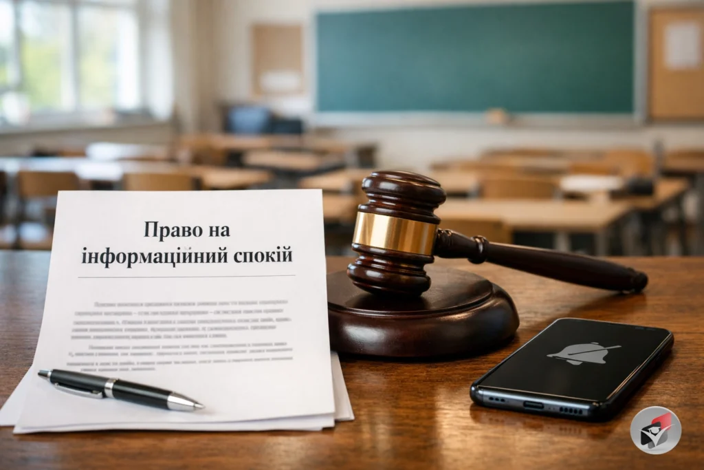 Інформаційна тиша, інформаційний спокій-Шкільне життя