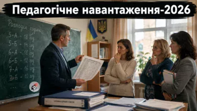Педагогічне навантаження-2026-Шкільне життя