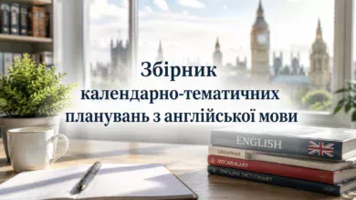 Англійська мова-Шкільне життя