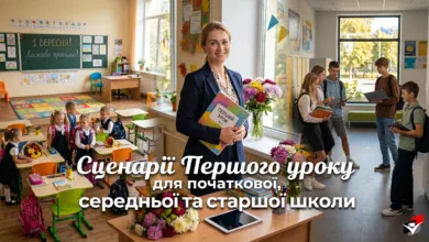 Сценарії Першого уроку-Шкільне життя