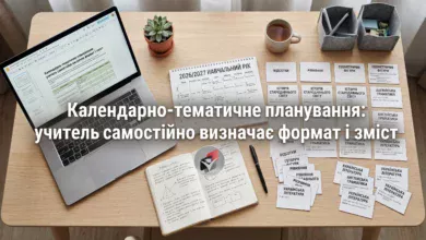 Календарно-тематичне планування-Шкільне життя