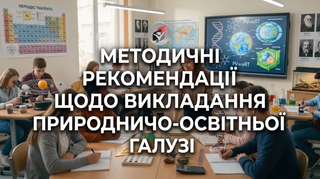 Методичні рекомендації щодо викладання предметів природничо освітньої галузі-Шкільне життя