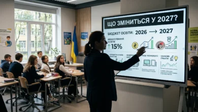 Бюджет освіти-Шкільне життя