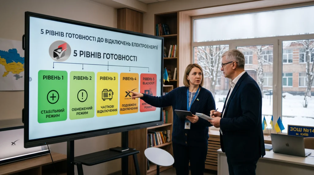 Лист МОН, блекаут-Шкільне життя